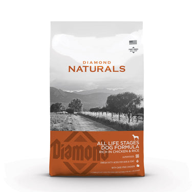Diamond Naturals All Life stages Dog Chicken & Rice Formula - 15 Kg (33 lbs)